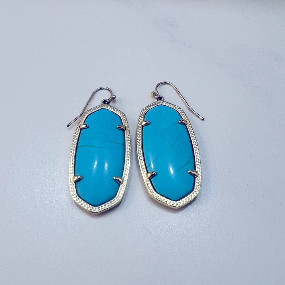 Kendra Scott Turquoise Drop Earrings